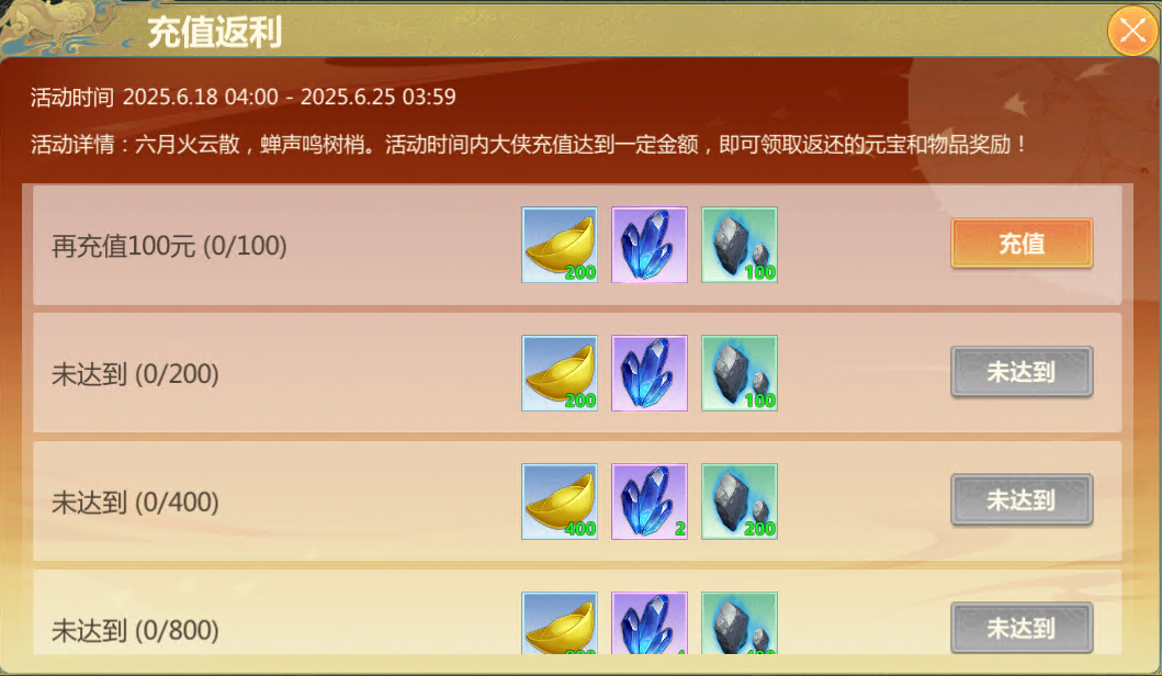《剑侠世界:起源》6月18日活动公告