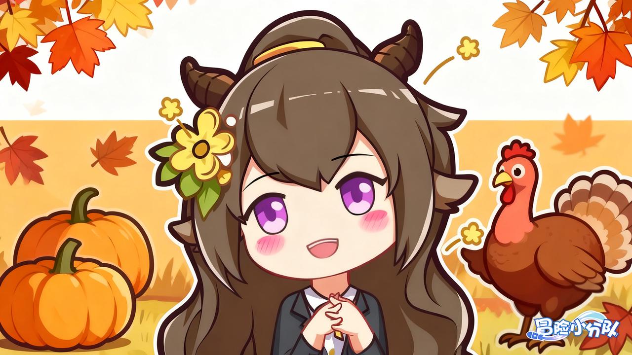 《冒险小分队》指挥官们感恩节快乐