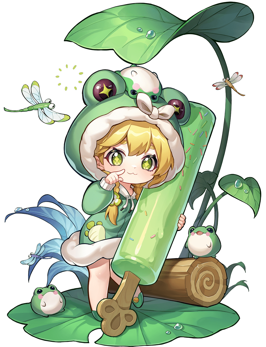 《冒险守护》英雄介绍丨绿色心情 奶冻 冰糖葫芦