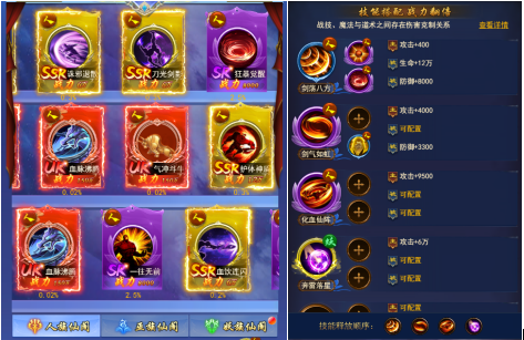 《创世封神》三大种族技能
