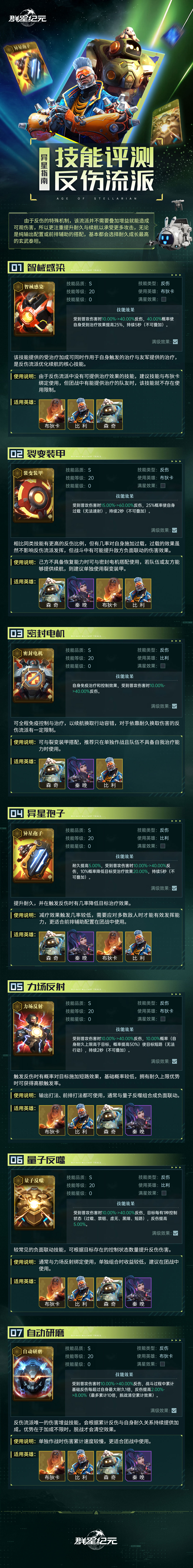 异星指南丨反伤技能全面解析