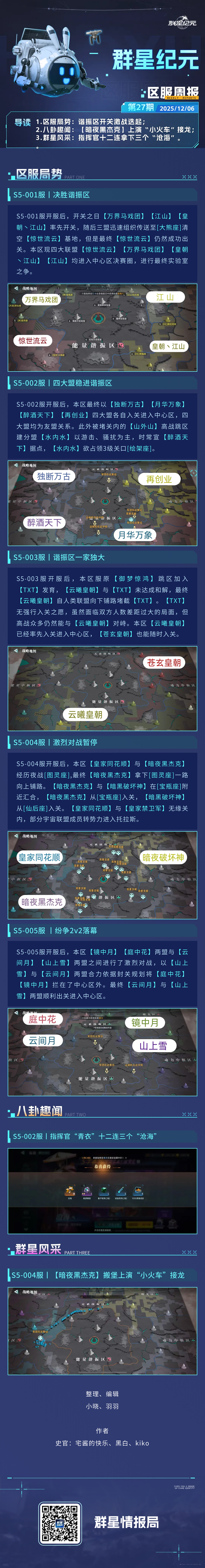 群星广播站丨谐振区开关激战迭起