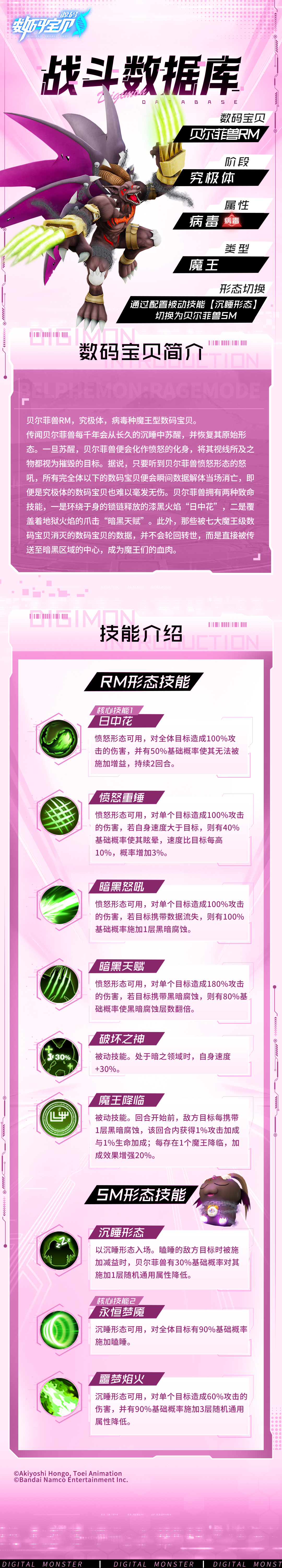 《数码宝贝:源码》战斗数据库│贝尔菲兽