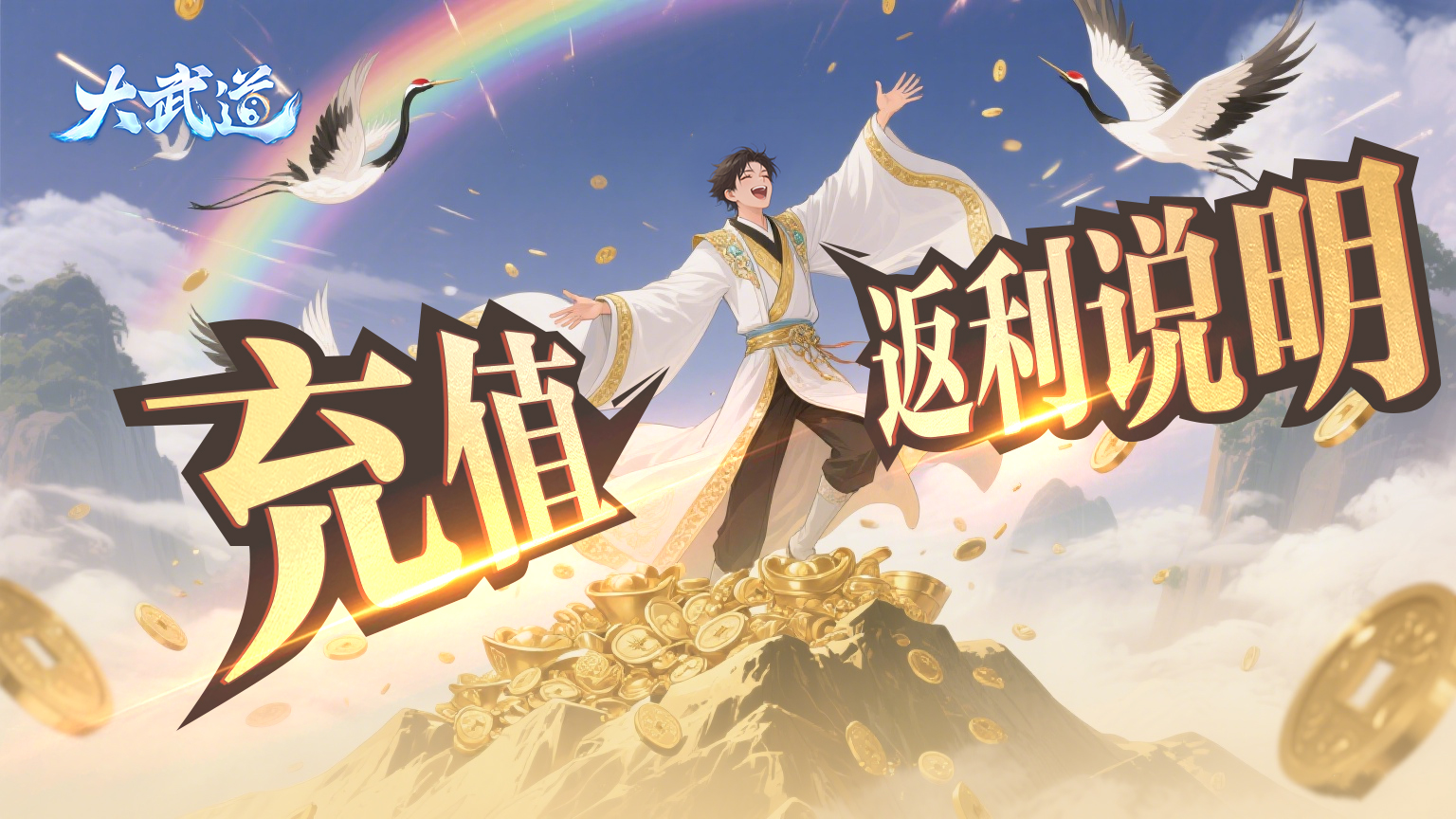 《大武道》付费删档测试即将开启充值返利大放送