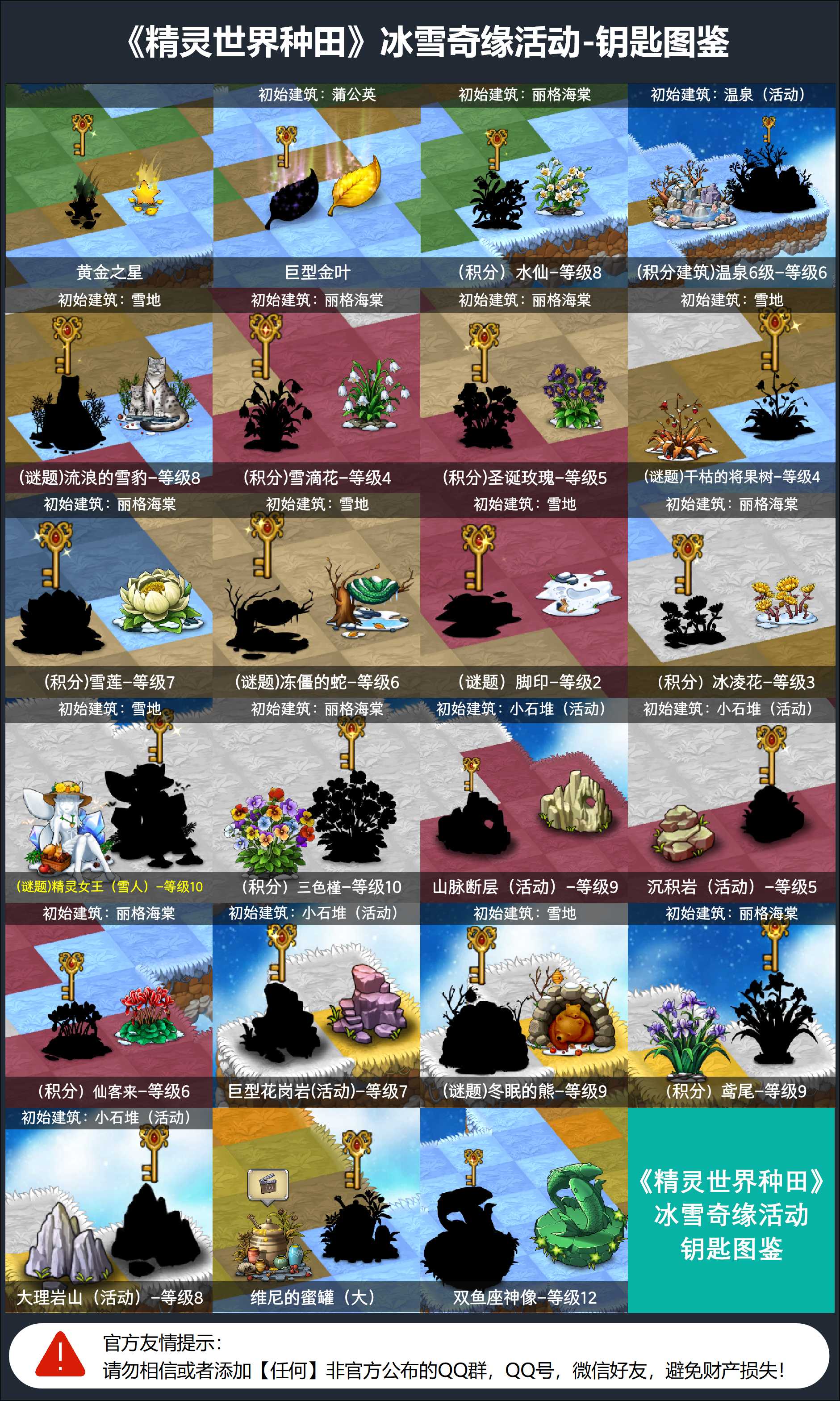 《精灵世界种田》冬季限定活动冰雪奇缘限时开启！