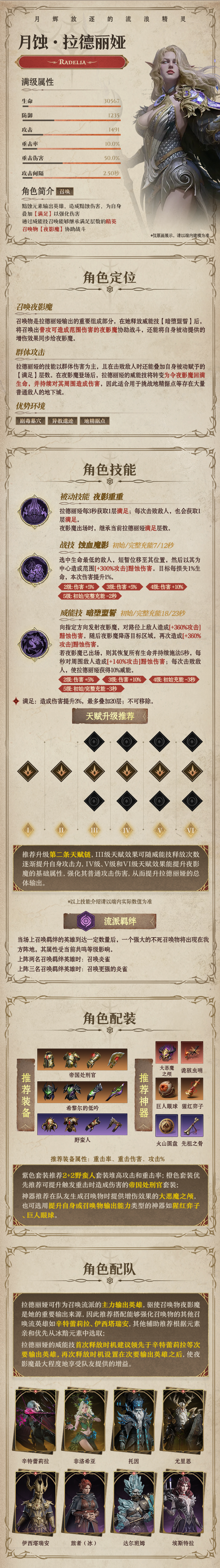 黯蝕傳說(shuō)英雄|月蝕?拉德麗婭