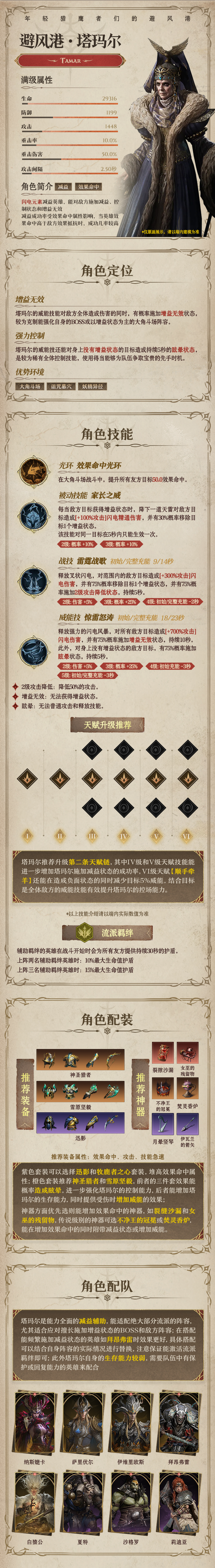 閃電傳說英雄|避風(fēng)港?塔瑪爾