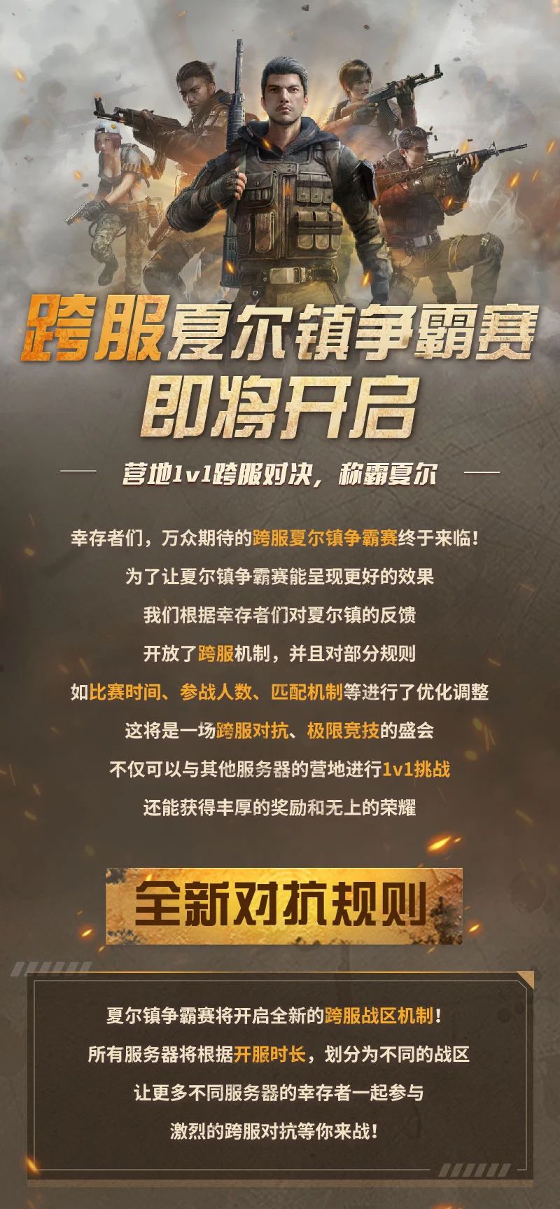 《明日之后》跨服夏爾鎮(zhèn)爭霸賽4月28日正式報名