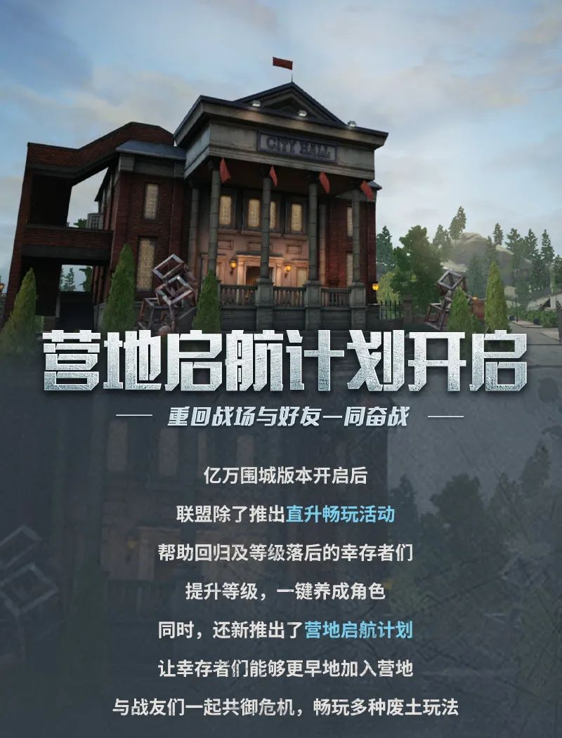 《明日之后》启航计划开启 轻松加入营地大家庭