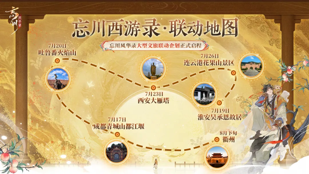 聯(lián)動官宣丨忘川西游錄文旅聯(lián)動開啟！